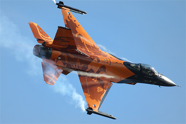 Dutch F16 display Picture Board by Oxon Images