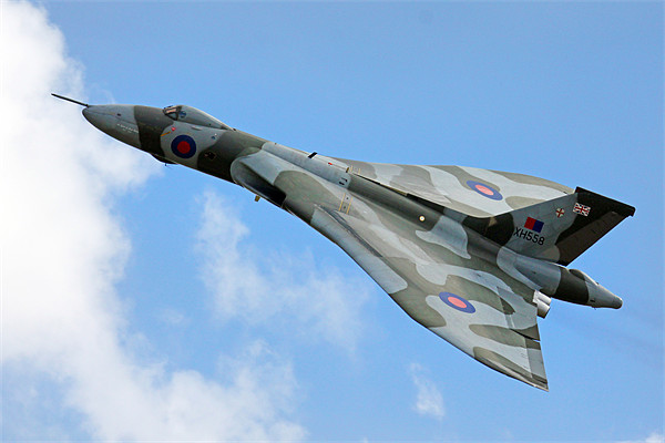 Vulcan Bomber XH558 Picture Board by Oxon Images