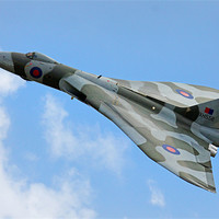 Buy canvas prints of Vulcan Bomber XH558 by Oxon Images