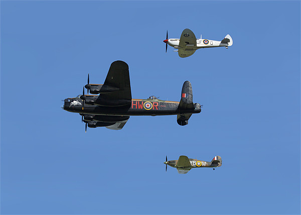 Battle of Britain Memorial Flight Picture Board by Oxon Images