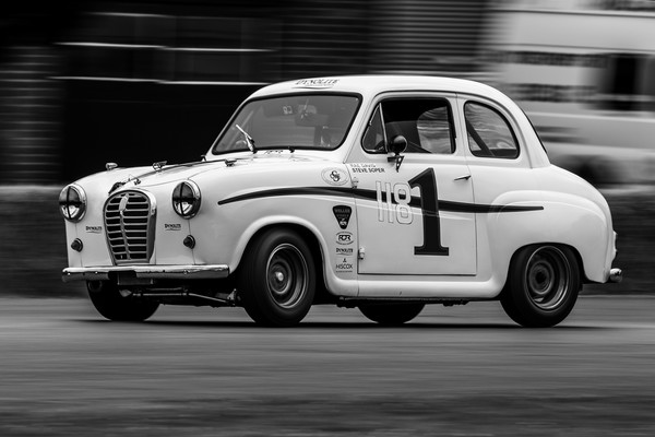 Steve Soper Austin A35 Picture Board by Oxon Images