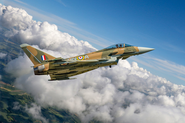 Eurofighter Typhoon GNA Gina Picture Board by Oxon Images