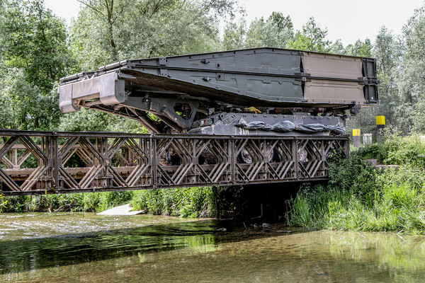 Sappers Titan carrying No10 Bridge Picture Board by Oxon Images