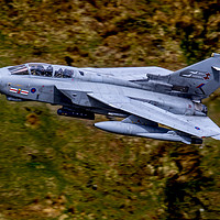 Buy canvas prints of 41 Squadron TES Tornado GR4 EB X by Oxon Images