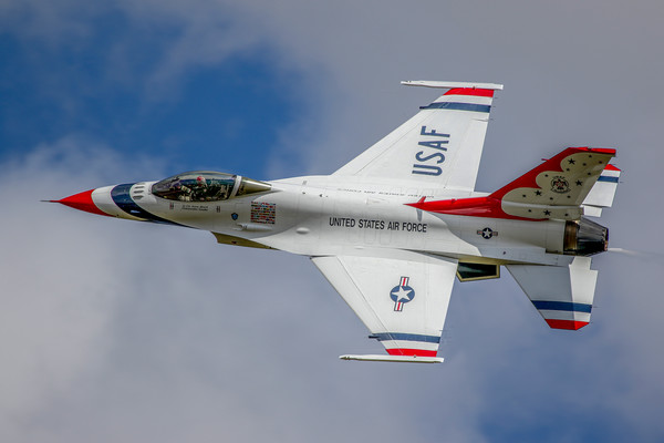 USAF Thunderbirds display Picture Board by Oxon Images