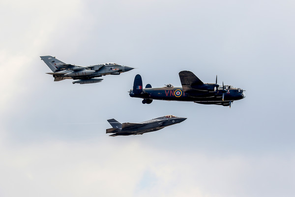 Dambusters tribute flypast  Picture Board by Oxon Images