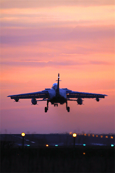 Marham Tornado at sunset Picture Board by Oxon Images