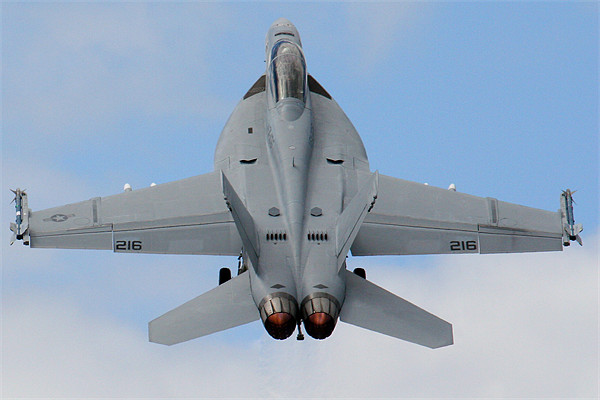 FA18 Topside shot Picture Board by Oxon Images