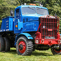Buy canvas prints of Scammel Heavy Recovery Truck by Oxon Images
