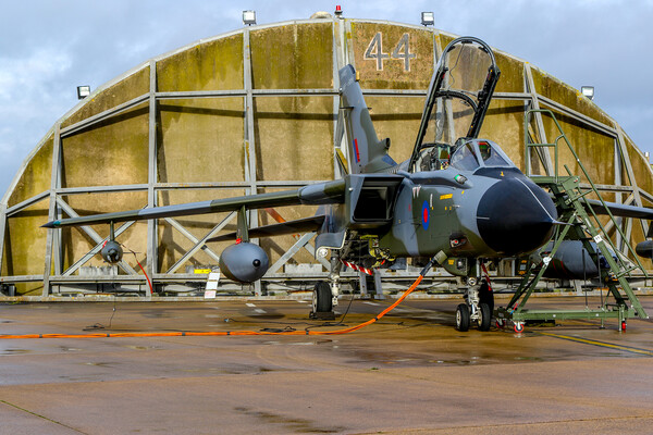 Cold War Tornado GR4 Picture Board by Oxon Images