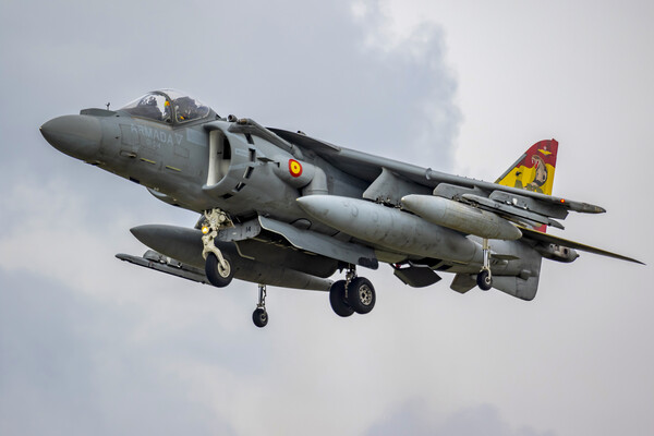 Spanish Harrier Jump Jet Picture Board by Oxon Images