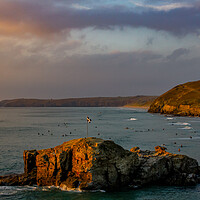 Buy canvas prints of Perranporth by Oxon Images