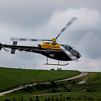 Buy canvas prints of Army Air Corps Squirrel Helicopter by Oxon Images