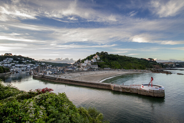 Looe River and Banjo Pier Picture Board by Oxon Images