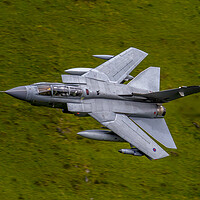 Buy canvas prints of Tornado GR4 ZA542 Low Level by Oxon Images