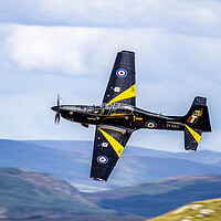 Buy canvas prints of RAF Tucano Low Level by Oxon Images