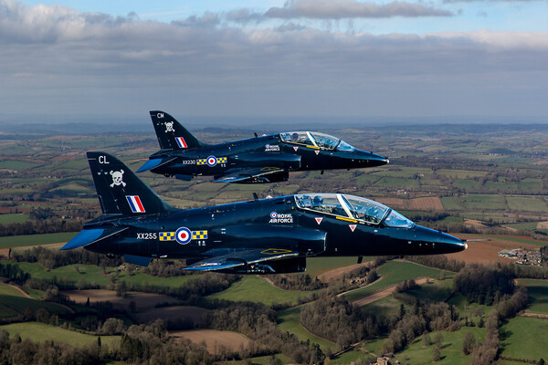 100 Squadron Hawks Picture Board by Oxon Images