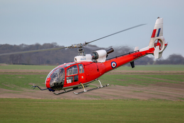 Gazelle Helicopter SPTA Picture Board by Oxon Images