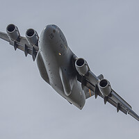 Buy canvas prints of USAF C17 RIAT by Oxon Images