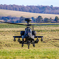 Buy canvas prints of Apache In The Hover by Oxon Images