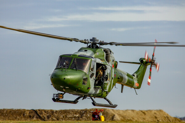 Army Air Corps Lynx Picture Board by Oxon Images