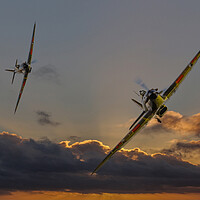 Buy canvas prints of Hurricane Tail Chase by Oxon Images