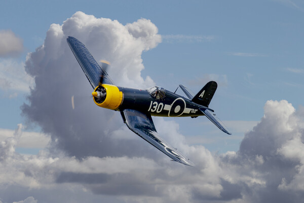Goodyear Corsair FG-1D F4U Corsair Picture Board by Oxon Images