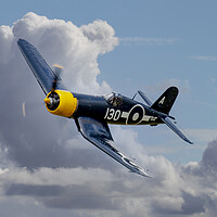 Buy canvas prints of Goodyear Corsair FG-1D F4U Corsair by Oxon Images