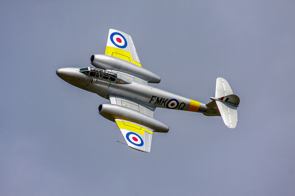 Gloster Meteor Picture Board by Oxon Images