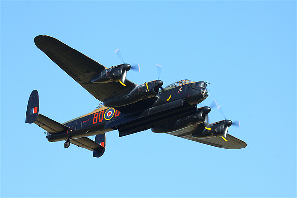 Lancaster PA474 Bomb Doors open Picture Board by Oxon Images