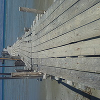 Buy canvas prints of Rustic walkway by Heather Gale