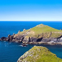 Buy canvas prints of The Rumps Cornwall by David Wilkins