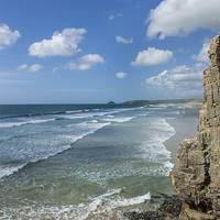 Buy canvas prints of Perranporth by David Wilkins