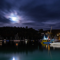 Buy canvas prints of Dartmouth by Night by David Wilkins