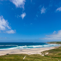 Buy canvas prints of Sennen Cove Cornwall by David Wilkins