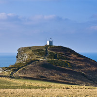 Buy canvas prints of Boscastle Lookout Tower by David Wilkins