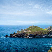 Buy canvas prints of The Rumps Pentire Head by David Wilkins