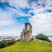 Buy canvas prints of Mount Edgcumbe Folly by David Wilkins
