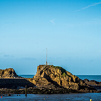 Buy canvas prints of The Breakwater at Bude by David Wilkins