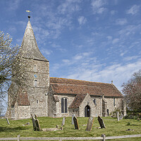 Buy canvas prints of St Mary in the Marsh by David Hare