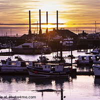Buy canvas prints of Ramsgate Harbour by David Hare