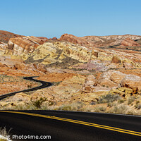 Buy canvas prints of Valley of Fire Highway by David Hare