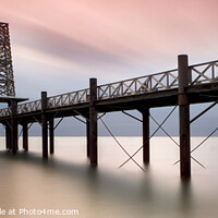 Buy canvas prints of Port Leucate Pier by David Hare