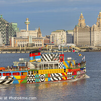 Buy canvas prints of Mersey Ferry by David Hare