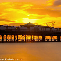 Buy canvas prints of Herne Bay Sunset by David Hare