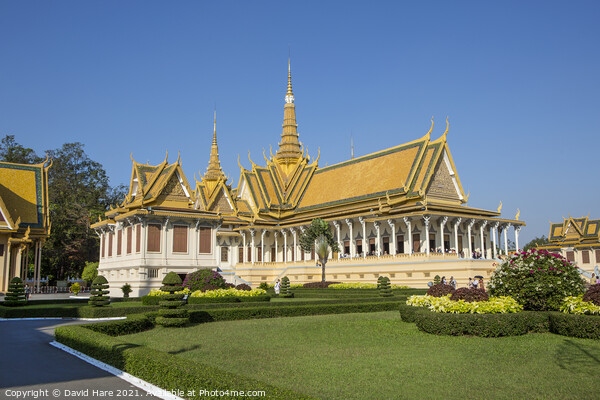 Royal Palace, Phnom Penh, Cambodia. Picture Board by David Hare