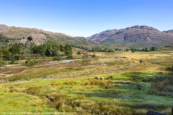 Hardknott Pass Picture Board by David Hare