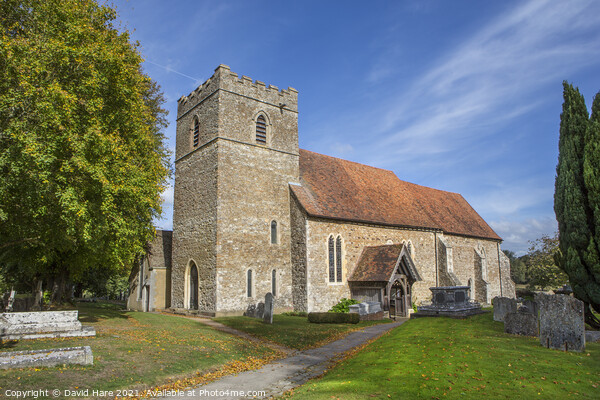 Saltwood Church Picture Board by David Hare