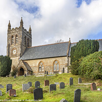 Buy canvas prints of Christ Church, Parracombe, Devon. by David Hare