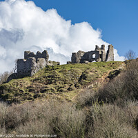 Buy canvas prints of Pennard Castle, Gower Peninsula. by David Hare